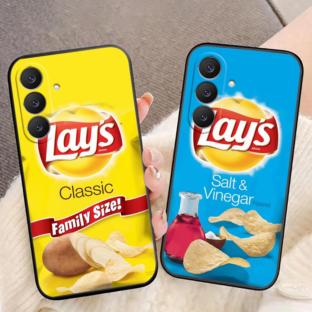 Food Snacks Quotes - Чехол для телефона L-Lay'S в стиле